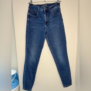 Maurices High Rise Blue Jeans Slim Fit